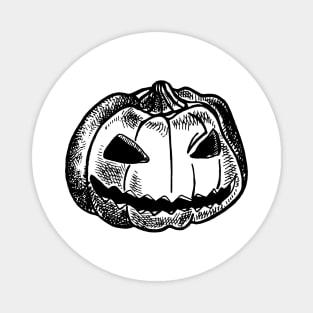 Halloween Pumpkin Magnet